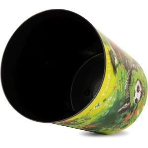 Cestino Goldbuch 25x30 cm motivo calcio verde