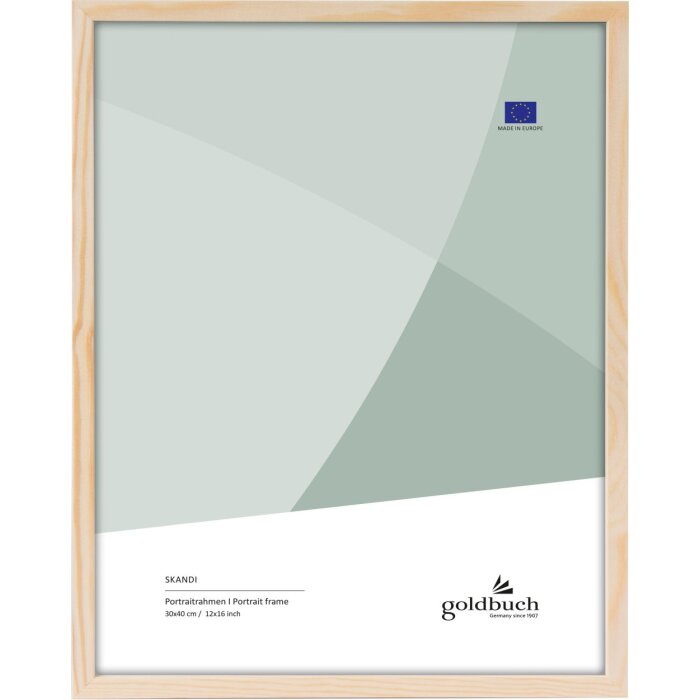 Goldbuch cornice in legno Skandi 30x40 cm naturale