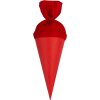 Zaino Goldbuch craft con chiusura in feltro 15 cm rosso