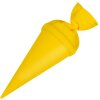 Zaino Goldbuch craft con chiusura in feltro 15 cm giallo