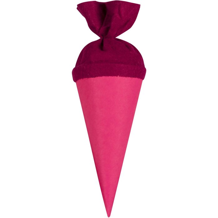 Zaino Goldbuch craft con chiusura in feltro 15 cm rosa