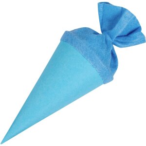 Zaino Goldbuch craft con chiusura in feltro 15 cm azzurro