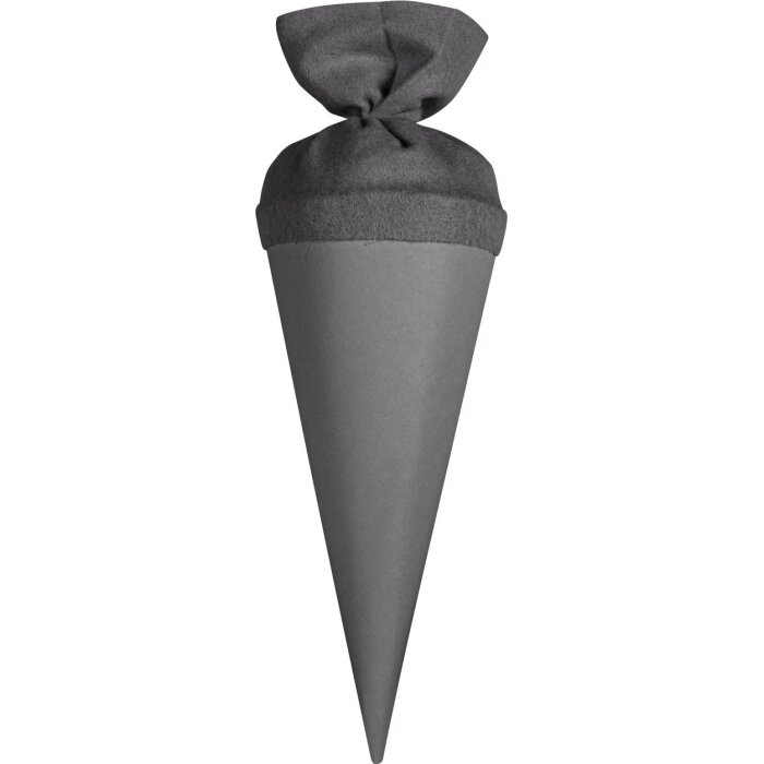 Zaino Goldbuch craft con chiusura in feltro 15 cm grigio pietra
