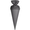 Zaino Goldbuch craft con chiusura in feltro 15 cm grigio pietra