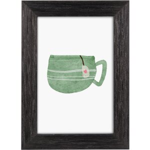 Cornice Goldbuch Zoe nera 10x15 cm in MDF effetto legno,...