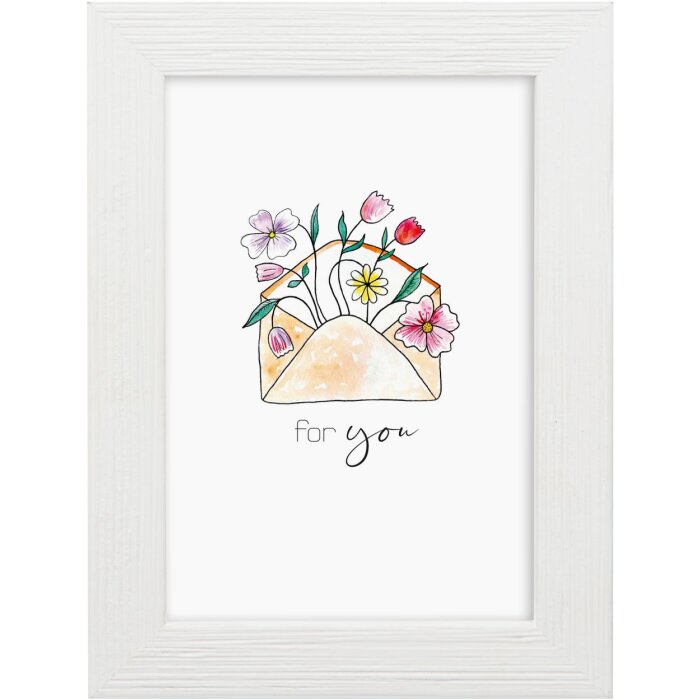 Cornice Goldbuch Zoe bianca 10x15 cm
