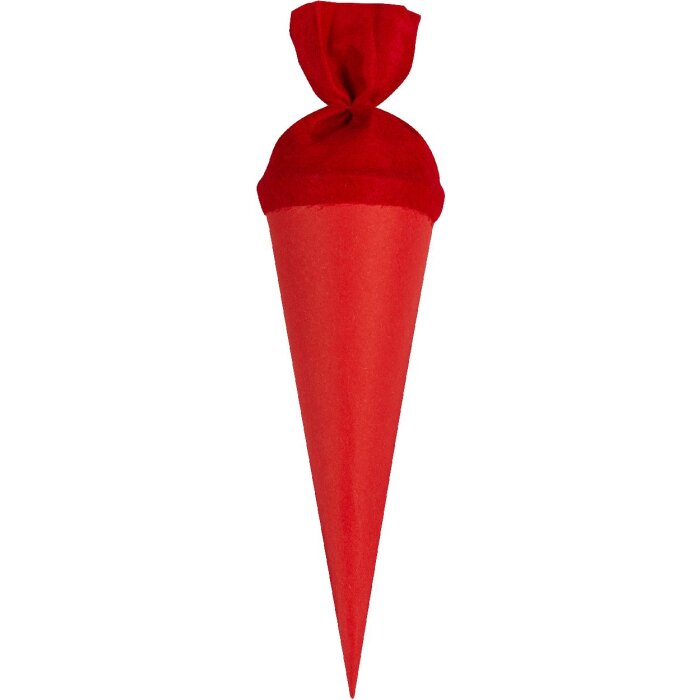 Zaino Goldbuch con chiusura in feltro colorato 35 cm rosso