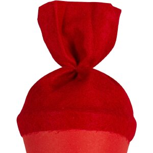 Zaino Goldbuch con chiusura in feltro colorato 35 cm rosso