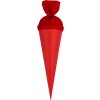 Zaino Goldbuch con chiusura in feltro colorato 35 cm rosso
