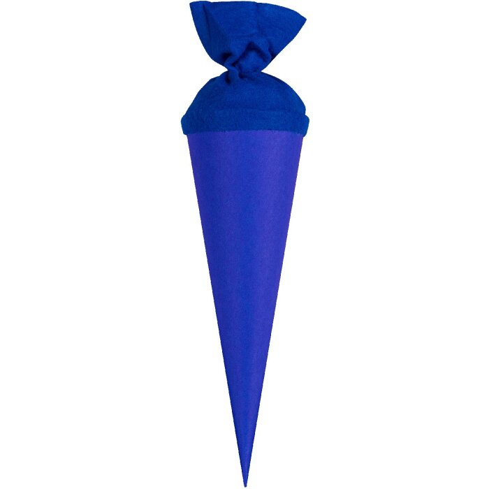 Zaino Goldbuch con chiusura in feltro colorato 35 cm blu