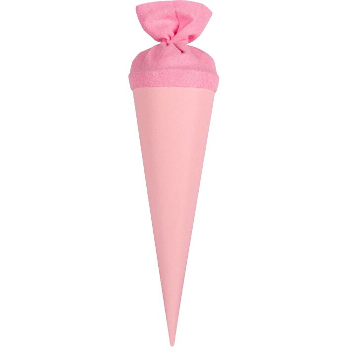 Zaino Goldbuch con chiusura in feltro colorato 35 cm rosa