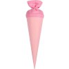 Zaino Goldbuch con chiusura in feltro colorato 35 cm rosa