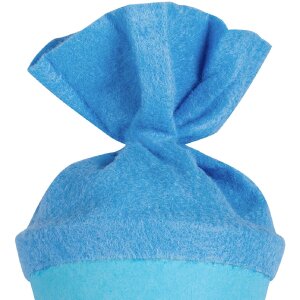 Zaino Goldbuch craft con chiusura in feltro colorato 35 cm azzurro