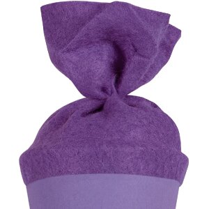 Zaino Goldbuch con chiusura in feltro colorato 35 cm viola