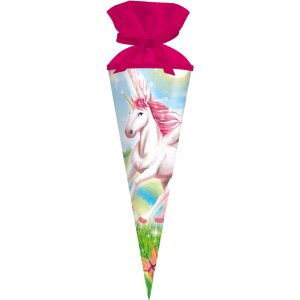 Cono scuola Goldbuch 50 cm rotondo motivo unicorno Alicorn