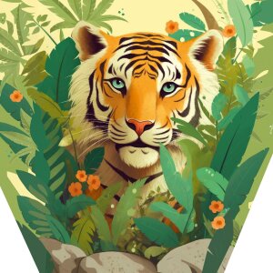 Sacchetto Goldbuch per fratelli Tiger 70 cm cono scuola