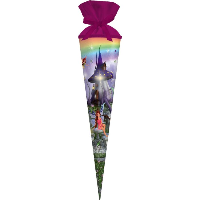 Goldbuch Cono scuola suono e luce 70 cm fata magica viola