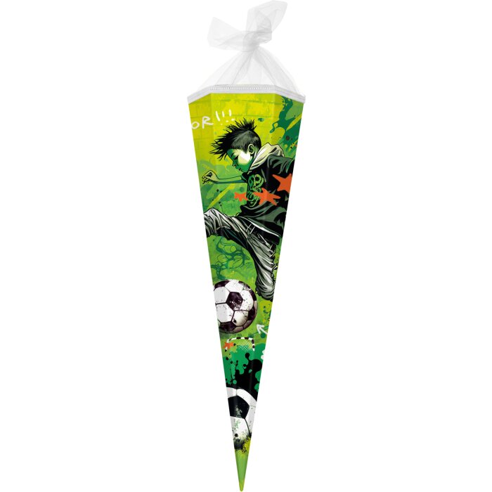 Goldbuch cono scuola 85 cm esagonale calciatore verde
