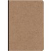 Quaderno Clairefontaine AgeBag DIN A5 lino foderato 96 fogli tabacco