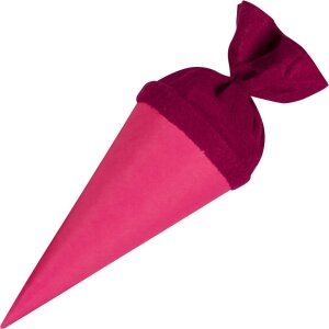 Goldbuch craft school bag 15 cm con chiusura in feltro in cartone colorato