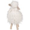 Clayre & Eef 65273 Decorazione Pecora 12x12x25 cm Bianco