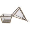 Clayre & Eef 65277 Lanterna 19x19x45 cm Marrone