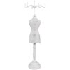 Clayre & Eef 65309 Portagioie 12x12x39 cm Bianco