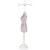 Clayre & Eef 65312 Portagioie 12x12x39 cm Viola Bianco