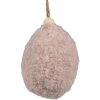 Clayre & Eef 65355 Uovo decorativo pendente Ø 5x7 cm Rosa
