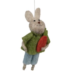 Clayre & Eef 65361 Ciondolo decorativo coniglio...