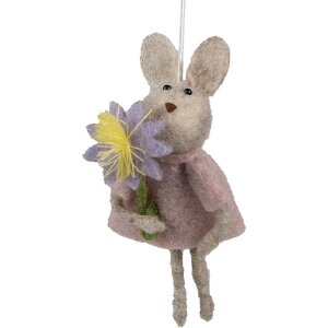 Clayre & Eef 65371 Ciondolo decorativo coniglio...