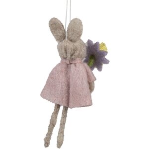 Clayre & Eef 65371 Ciondolo decorativo coniglio...