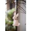 Clayre & Eef 65372 Ciondolo decorativo coniglio 6x1x10 cm Beige