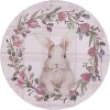 Clayre & Eef 65380 Tovaglietta Ø 33x1 cm Rosa