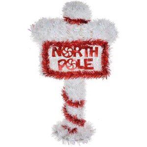 Clayre & Eef 65491 Decorazione natalizia Polo Nord...