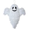 Clayre & Eef 65501 Decorazione da parete Ghost 32x3x37 cm Bianco