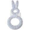 Clayre & Eef 65506 Decorazione da parete Coniglio 24x5x47 cm Bianco