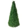 Clayre & Eef 65513 Decorazione albero di Natale Ø 21x50 cm Verde