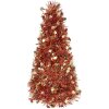 Clayre & Eef 65519 Decorazione per albero di Natale Oro Ø 12x27 cm