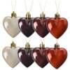 Clayre & Eef 65615 Set di gingilli natalizi 8 pezzi 5x1x5 cm Multicolore