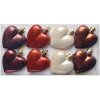 Clayre & Eef 65615 Set di gingilli natalizi 8 pezzi 5x1x5 cm Multicolore