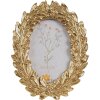 Clayre & Eef 2F1050 Cornice per foto 10x2x13 cm / 7x9 cm Colore oro