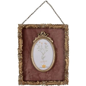 Clayre & Eef 2F1052 Cornice per foto 23x3x28 cm /...