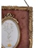 Clayre & Eef 2F1052 Cornice per foto 23x3x28 cm / 10x15 cm Colore oro