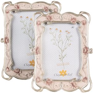 Clayre & Eef 2F1056 Portafoto 19x2x24 cm / 13x18 cm Rosa