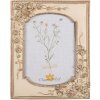 Clayre & Eef 2F1058 Portafoto 18x3x23 cm / 13x18 cm Beige Color oro