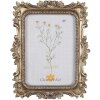 Clayre & Eef 2F1071 Cornice per foto 17x2x22 cm / 10x15 cm Colore oro