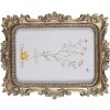 Clayre & Eef 2F1072 Cornice per foto 19x2x24 cm / 13x18 cm Color oro