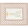 Clayre & Eef 2F1094 Portafoto 18x1x23 cm / 10x15 cm Bianco Marrone