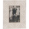 Clayre & Eef 2F1097 Portafoto 19x1x24 cm / 10x15 cm Bianco Beige